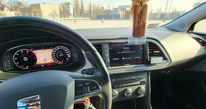 Seat Leon cena 63900 przebieg: 49000, rok produkcji 2020 z Łódź małe 211